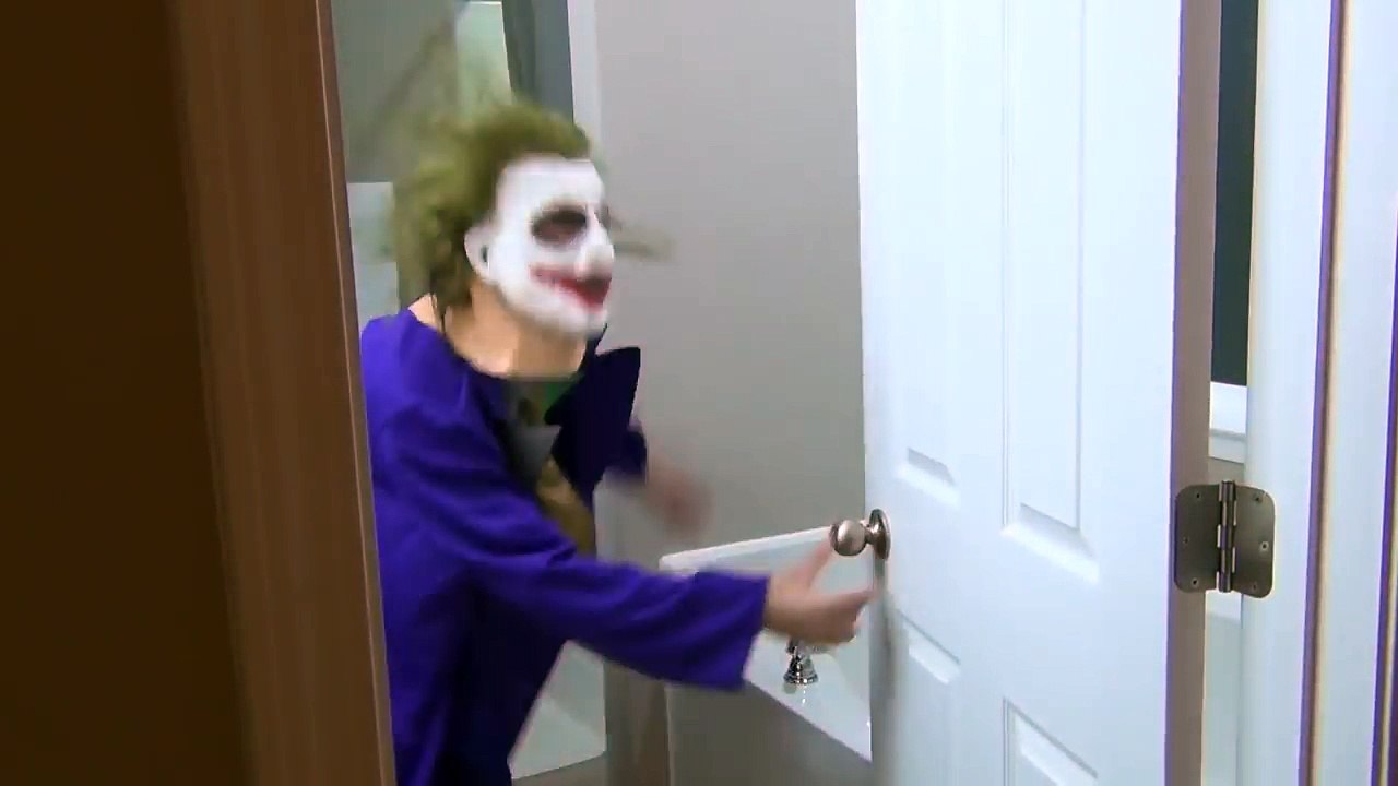JOKER TOILET PRANK IN REAL LIFE !!! Joker vs Spiderman Doctor Frozen Disney Princess Elsa Baby Poo