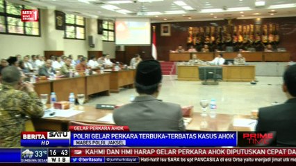 Habib Rizieq Hadiri Gelar Perkara Ahok