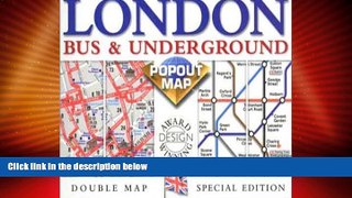 Big Deals  London Bus   Underground Popout Map: Double Map: Special Edition  Full Read Best Seller