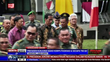 Harapan Jokowi untuk TNI AD dalam Menjaga NKRI