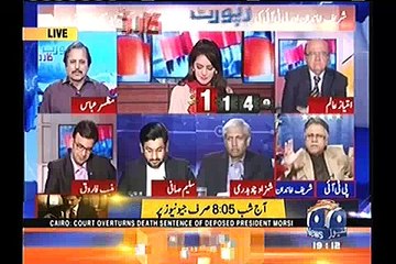 Hassan Nisar critical reply on question regarding credibility of evidence against Sharif family - Must watch
