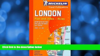 Deals in Books  Michelin London Mini-Spiral Atlas No. 2034 (Michelin Maps   Atlases)  Premium