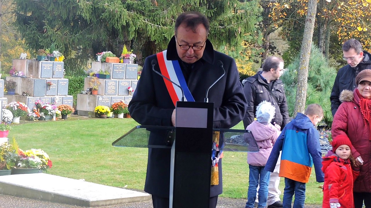 J.-M. FOURGOUS : DISCOURS DU 11 NOVEMBRE 2016