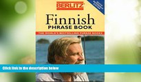 Big Deals  Finnish Phrase Book with Dictionary (Berlitz Phrasebooks)  Best Seller Books Most Wanted