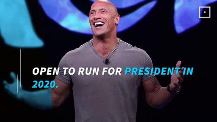 Is Dwayne ‘The Rock’ Johnson running for president in 2020?