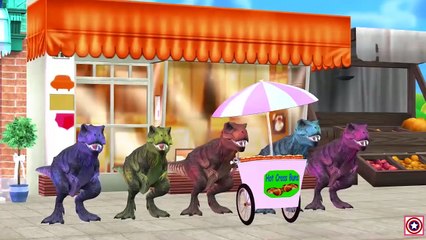 Shark Dinosaurs Finger Family Nursery Rhymes | Dinosaurs Cartoons For Children | Finger Family Songs