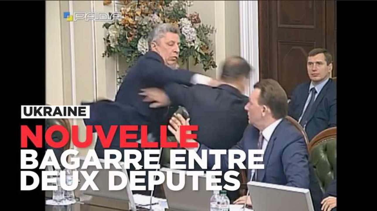 Quand le Parlement ukrainien se transforme (encore) en ring de boxe