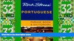Big Deals  Rick Steves  Portuguese Phrase Book and Dictionary  Full Read Most Wanted