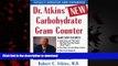 Buy books  Dr. Atkins  New Carbohydrate Gram Counter