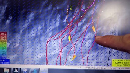 J10 :  Fabrice Amedeo prépare son entrée au Pot au Noir / Vendée Globe