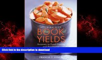 liberty books  The Book of Yields: Accuracy in Food Costing and Purchasing online to buy