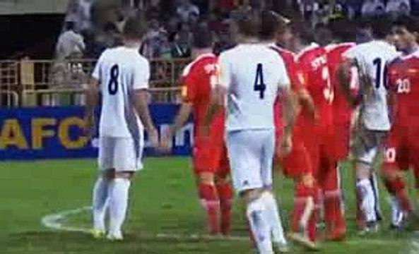 ملخص مباراة سوريا وايران 0-0 تصفيات كأس العالم وكأس اسيا 15-11-2016