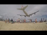 Incredible Footage of Planes Landing and Taking-Off in Saint Maarten