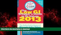 liberty book  The Low GI Shopper s Guide to GI Values 2013: The Authoritative Source of Glycemic