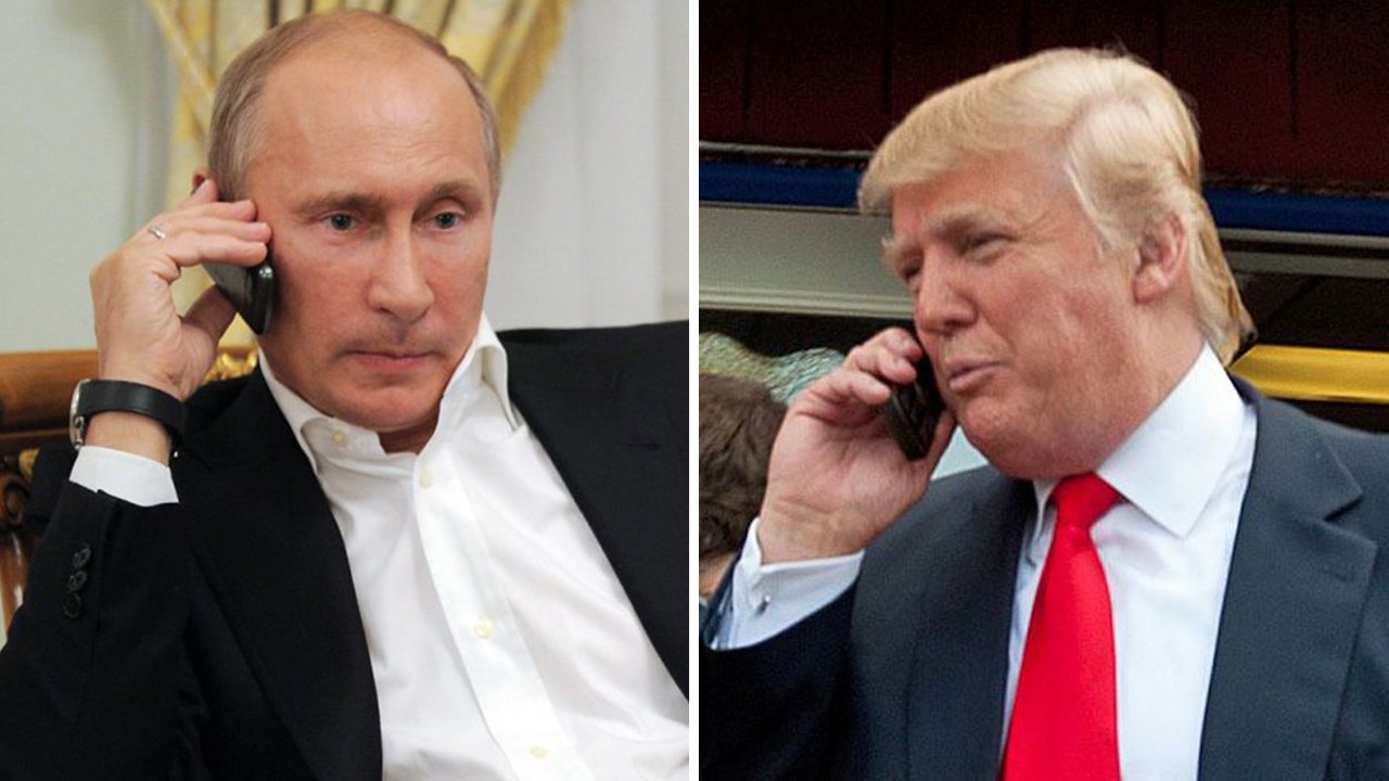 Donald Trump has spoken by phone with Russian President Vladimir Putin