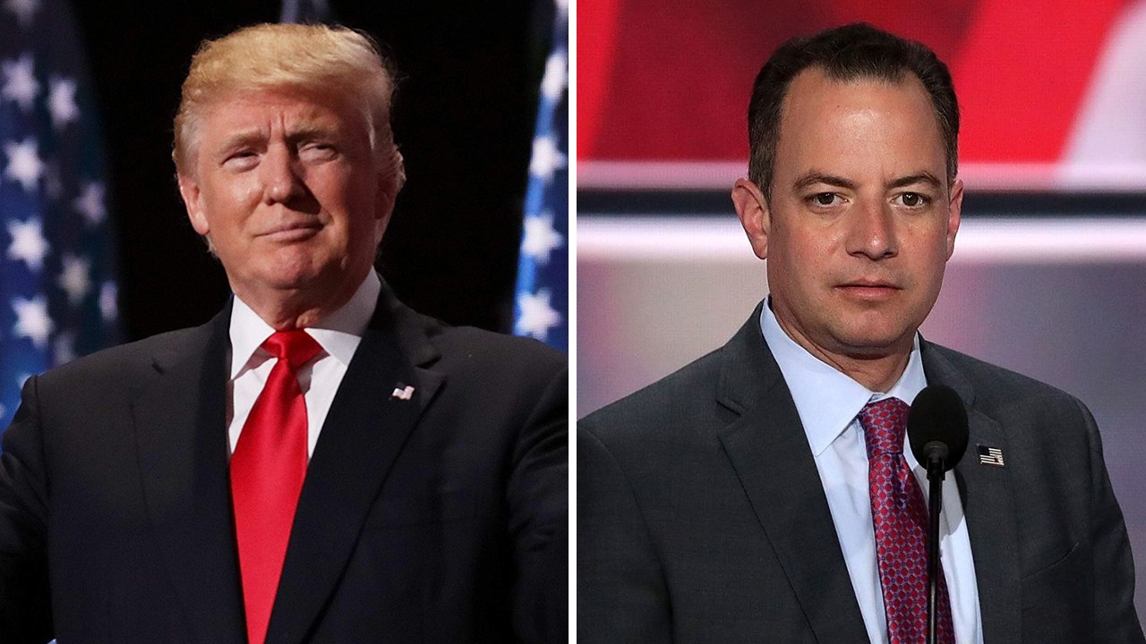 Donald Trump Picks Reince Priebus as Chief of Staff