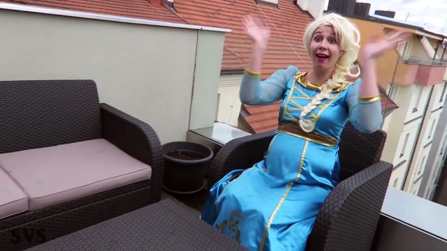 FROZEN ELSA vs JOKER POO AND FART PRANK w/ Spiderman & Pink Spidergirl Funny Superhero in Real Life