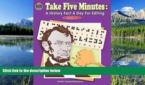 Fresh eBook Take Five Minutes: A History Fact a Day for Editing (Take Five Minutes (Teacher