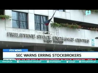 SEC warns errings stockbrokers