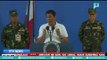 Pres. Duterte, muling tiniyak sa mga sundalo ang pagpapabuti sa kanilang mga kagamitan