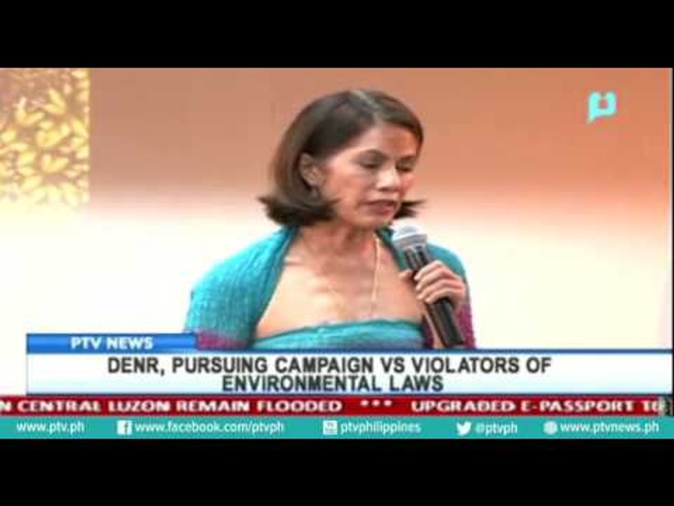 DENR, pursuing campaign vs. violators of environmental laws