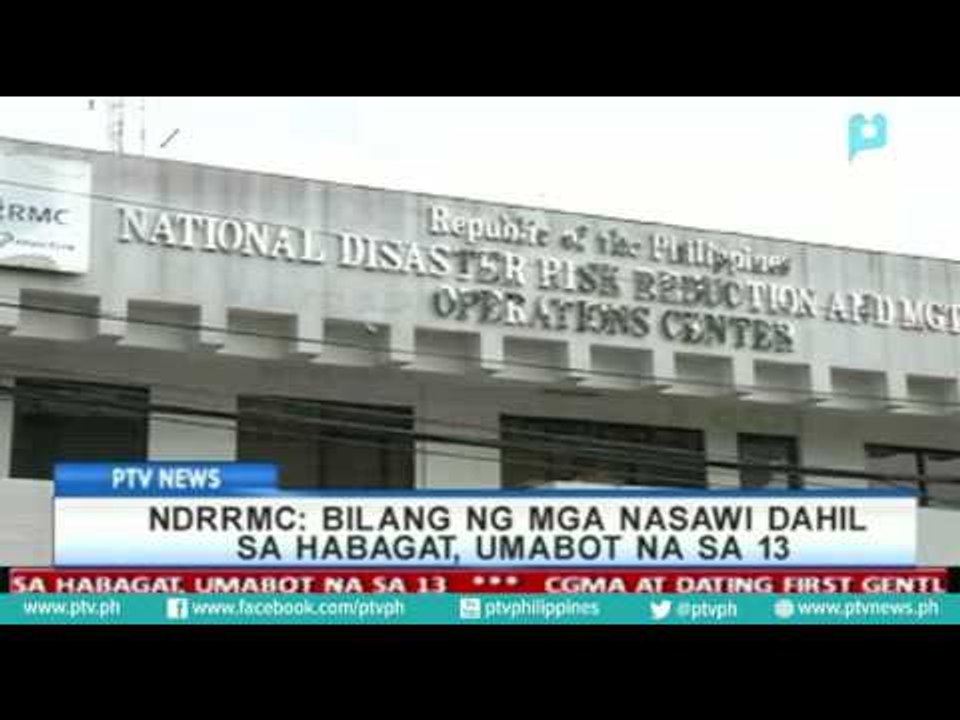 NDRRMC: Bilang ng mga nasawi dahil sa #HabagatPH, umabot na sa 13