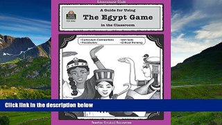 Fresh eBook A Guide for Using The Egypt Game in the Classroom (Literature Units)