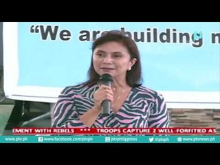 Vice President Leni Robredo visits Bistekville