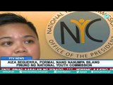 Aiza Seguerra, pormal nang nanumpa bilang pinuno ng National Youth Commission