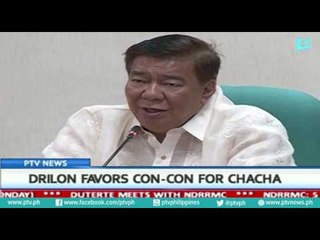 Sen. Drilon favors Con-Con for ChaCha