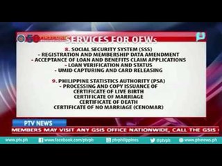 DOLE ilulunsad ngayong araw ang 'one stop shop' para sa mga may planong magtrabaho sa ibang bansa