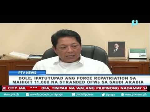 DOLE, ipatutupad ang 'forced repatriation' sa mahigit 11,000 na stranded OFWs sa Saudi Arabia