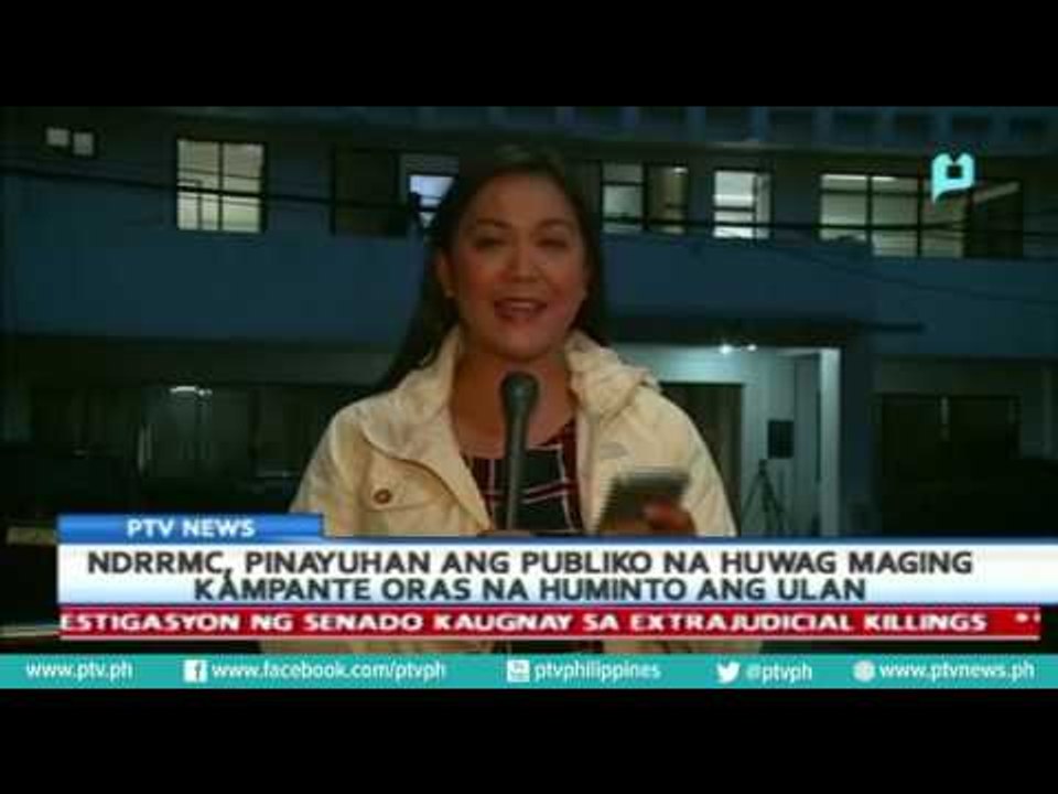 Publiko pinayuhan na huwag maging kampante sa paghinto ng ulan lalo’t pumasok na sa PAR ang LPA