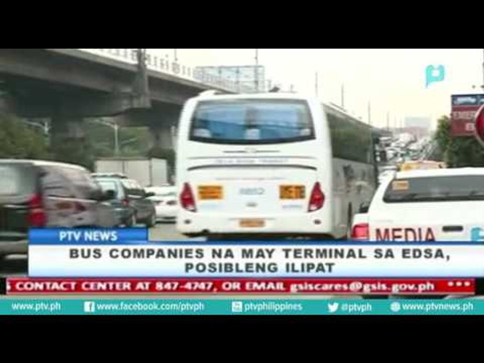 Bus companies na may terminal sa EDSA, posibleng ilipat