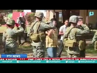 Pagbisita ni Pres. Duterte sa Camp Gen. Bautista sa Jolo