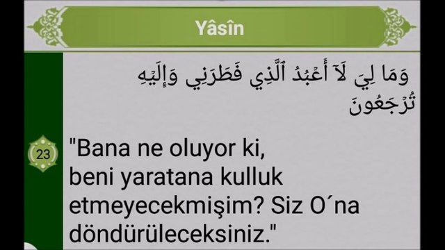 Yasin Suresi (22-30) Muhammed el Kurdi