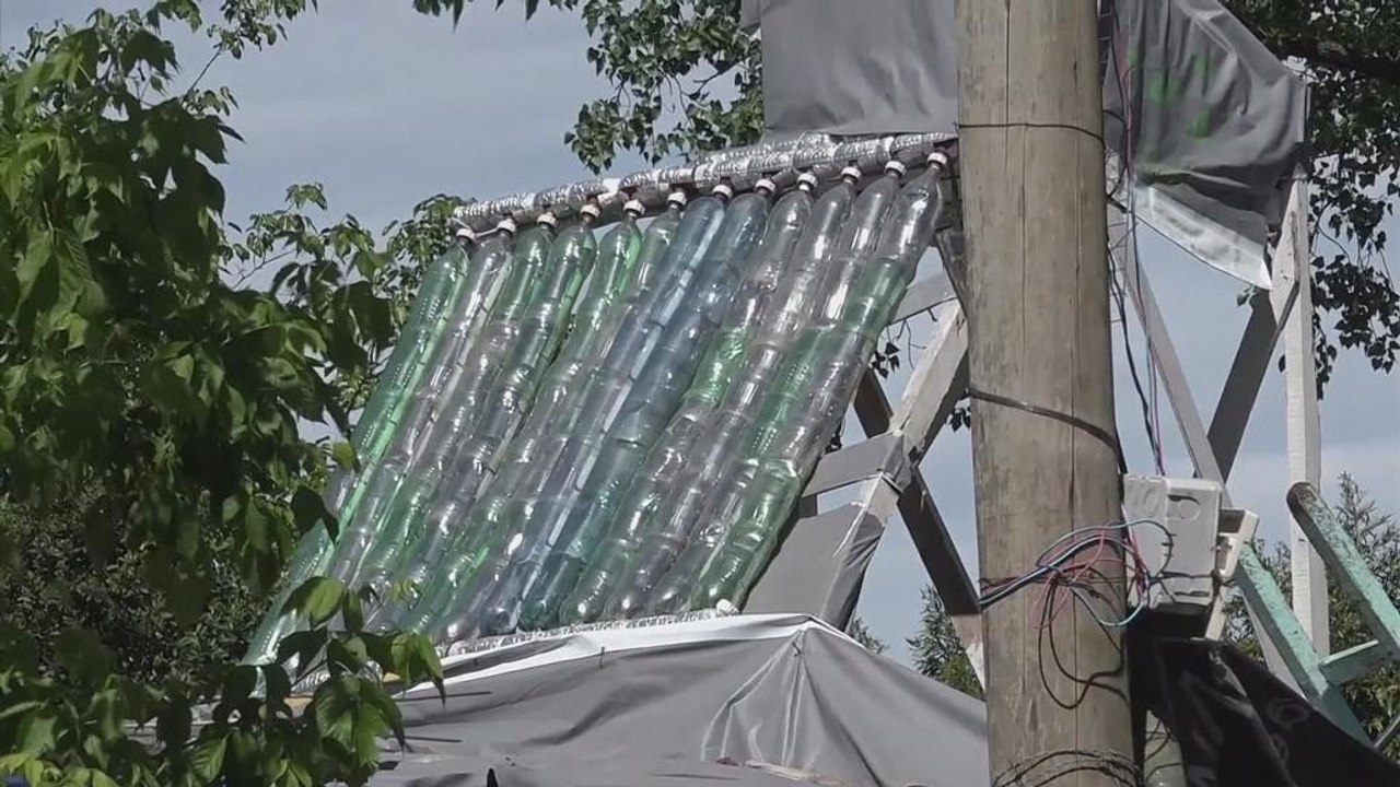Argentinien: Sonnenkollektoren aus Recyclingmüll