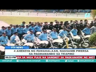 4 ahensya ng Pamahalaan, nagsanib pwersa sa pagmamando sa trapiko
