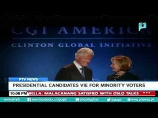 Presidential candidates vie for minority voters