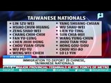 Immigration to deport 25 Chinese, Taiwanese Nationals