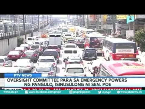 Oversight committee para sa emergency powers ng pangulo, isinusulong ni Sen. Poe