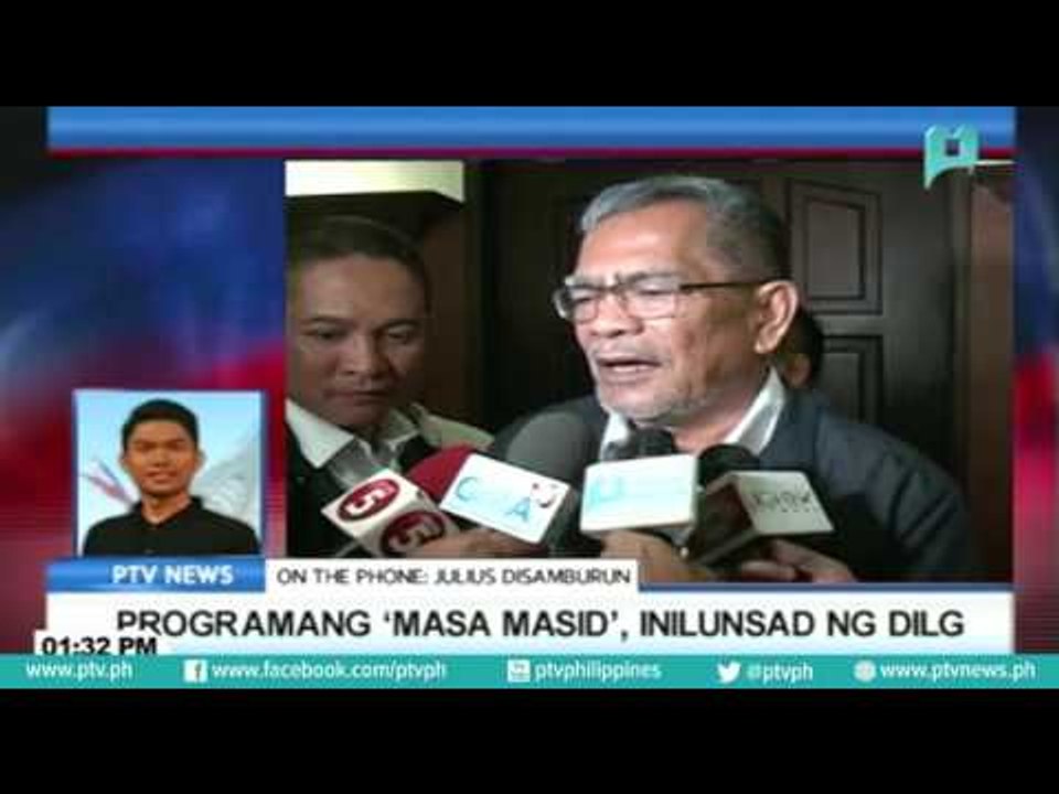 Programang 'Masa Masid', inilunsad ng DILG