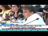 The House of Representatives will help on 'Anti-illegal drugs campaign'