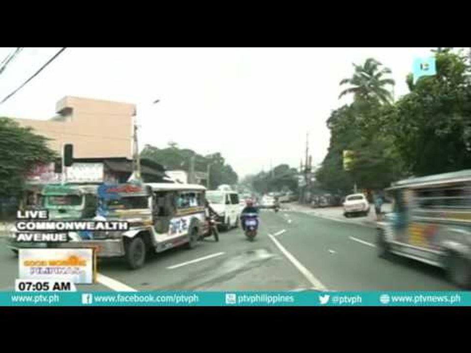 Traffic Update: Commonwealth Avenue, Quezon City