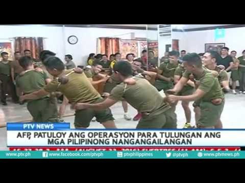 AFP, patuloy ang operasyon para tulungan ang mga Pilipinong nangangailangan