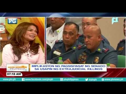 Implikasyon ng pagsisiyasat ng Senado sa usapin ng extrajudicial killings