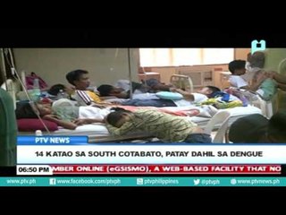 14 katao sa South Cotabato, patay dahil sa dengue