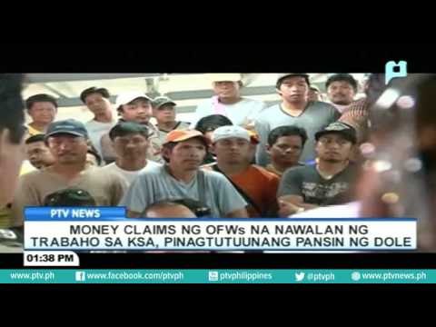 'Money claims' ng OFWs na nawalan ng trabaho sa KSA, pinagtutuunang pansin ng DOLE