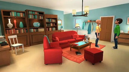 Caillou farts in class and gets grounded