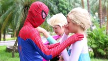 Baby Elsa kidnapped !Spiderman vs Childrens Indoor Playground In Reallife ! Funny Superhero Video :)
